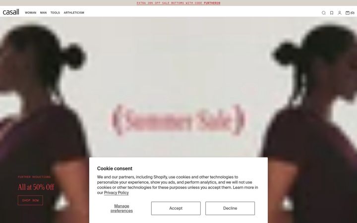 Screenshot of casall.co.uk