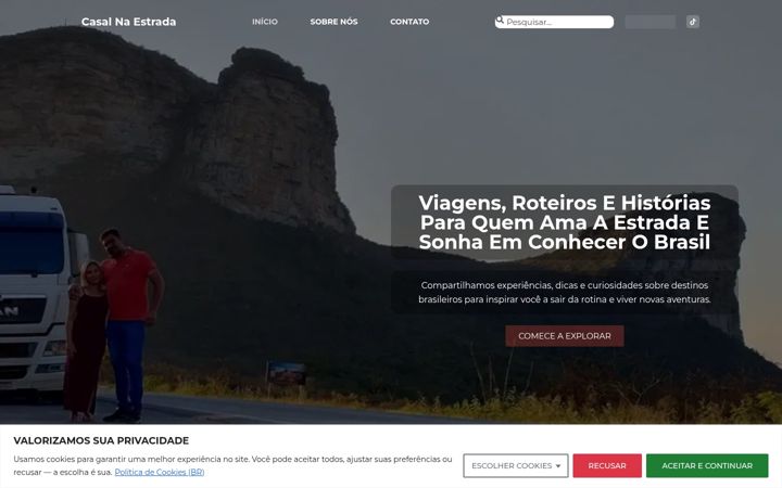 Ekrano kopija casalnaestrada.com.br