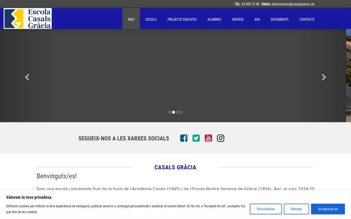 Screenshot of casalsgracia.cat