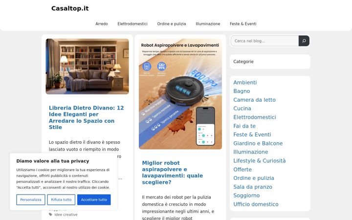 Screenshot of casaltop.it