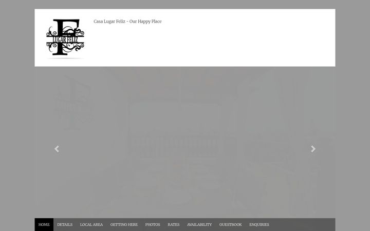 Screenshot of casalugarfeliz.co.uk