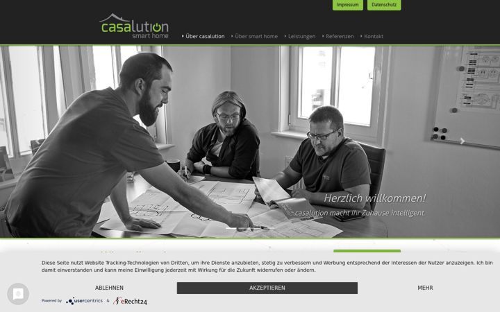 Screenshot of casalution.de