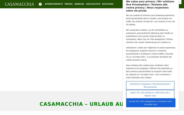 Skjámynd af casamacchia.eu