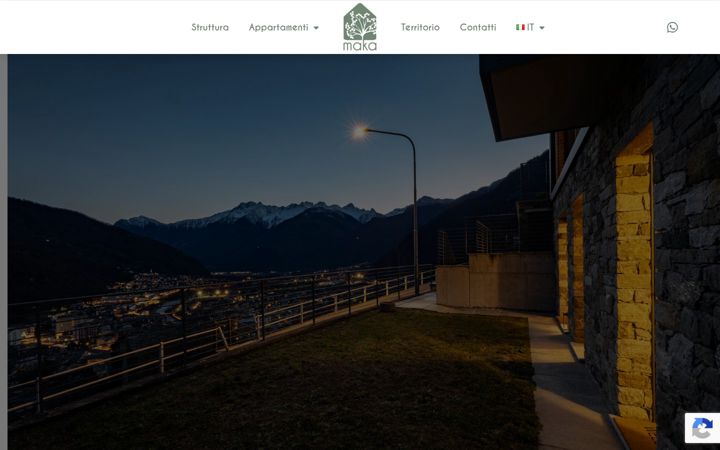 Screenshot of casamaka.it