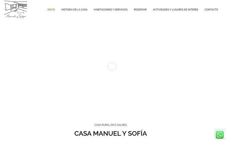 Screenshot of casamanuelysofia.com