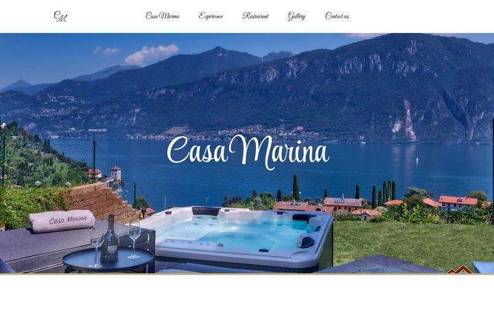 Screenshot of casamarinabellagio.altervista.org