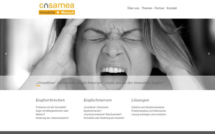 Screenshot of casamea.de