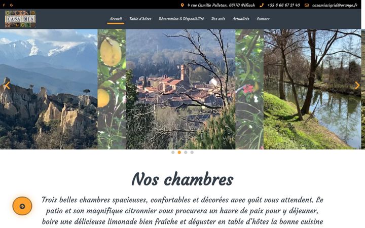 Screenshot of casamia-66.fr