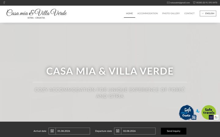 Screenshot of casamia-villaverde.com