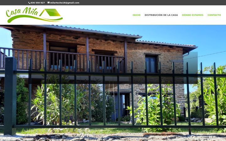 Screenshot of casamiladoade.es