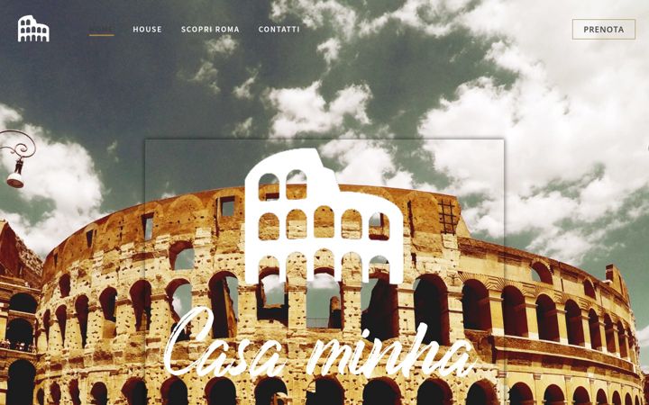 Screenshot of casaminhaalcolosseo.com