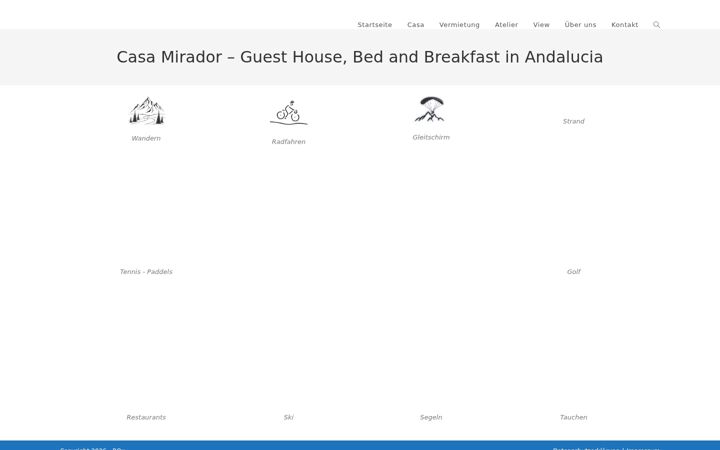 Screenshot di casamirador.de