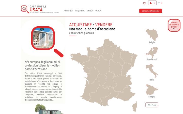 Screenshot of casamobileusata.com