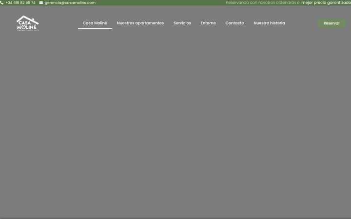 Screenshot of casamoline.com