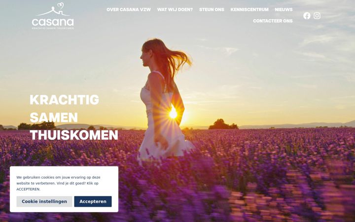 Screenshot of casana.be