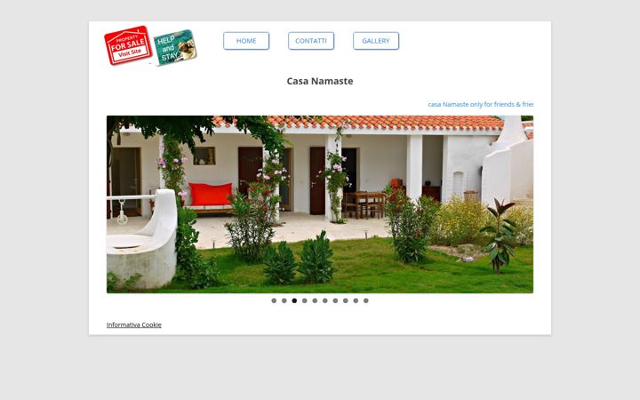 Screenshot of casanamaste.it