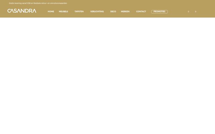 Screenshot of casandrahome.be