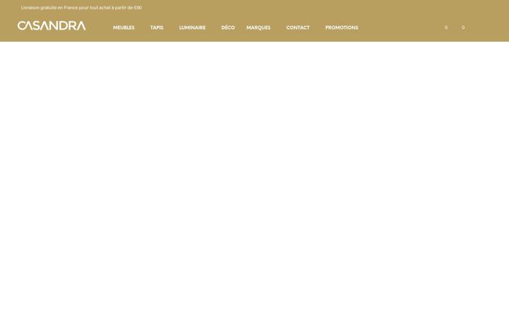 Screenshot of casandrahome.fr
