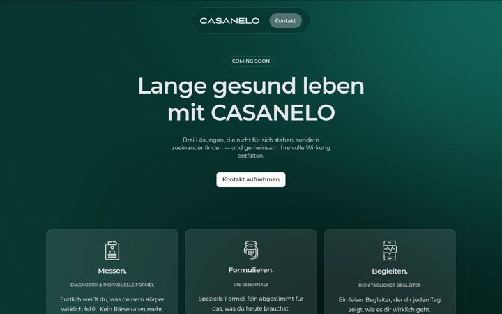 Screenshot of casanelo.com