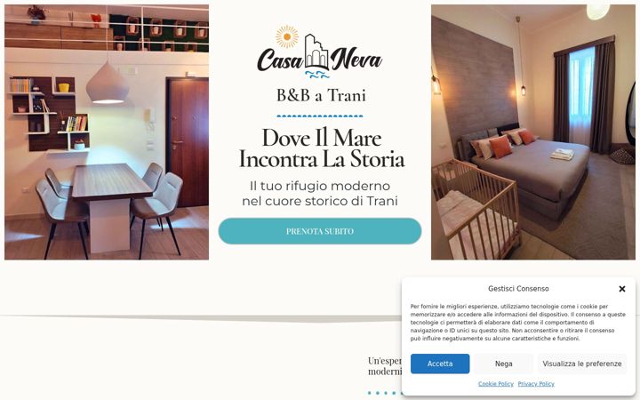 Screenshot of casaneva.it