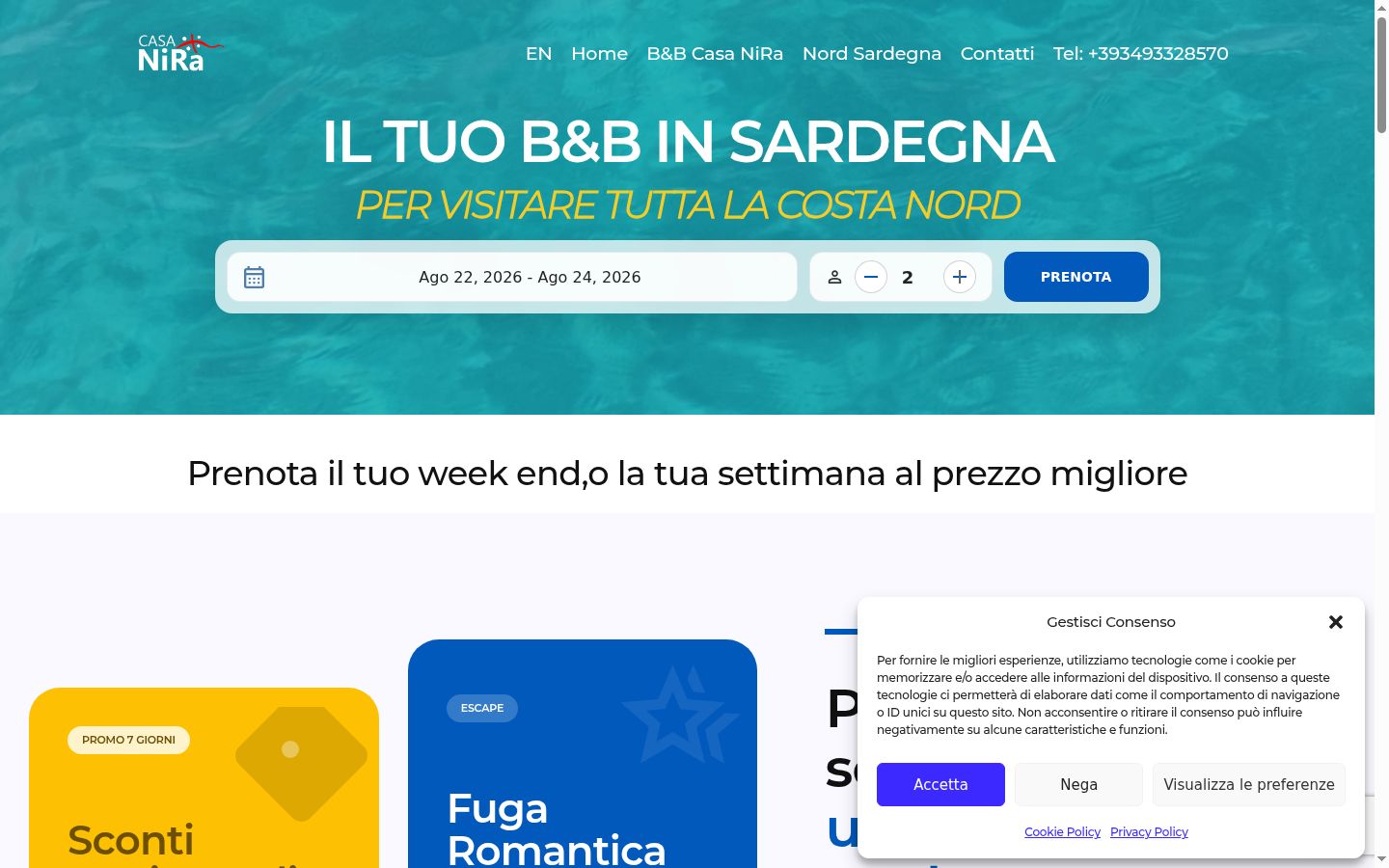 Screenshot tal-banner tal-kunsens muri qabel kwalunkwe interazzjoni