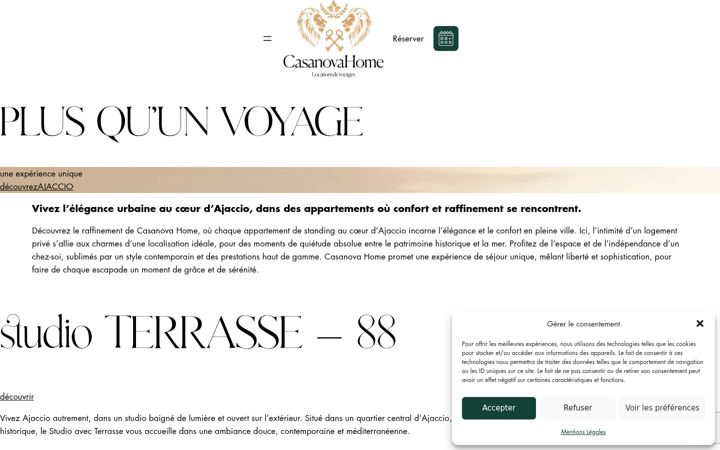 Screenshot of casanovahome.fr