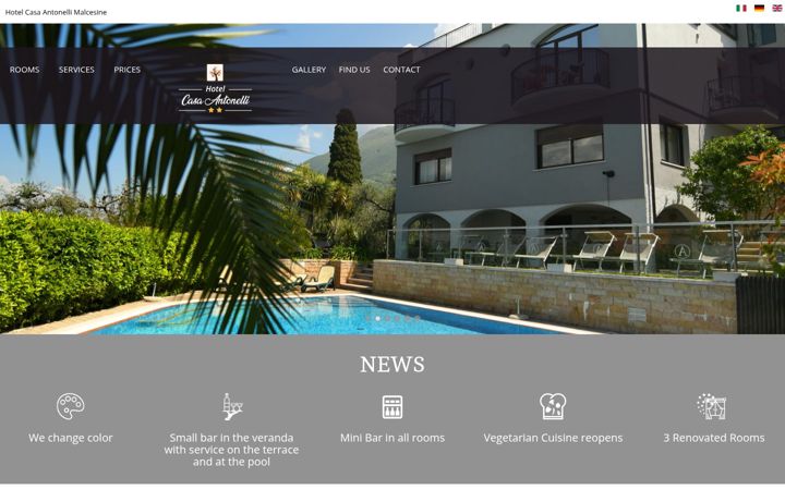 Screenshot of casantonelli.com