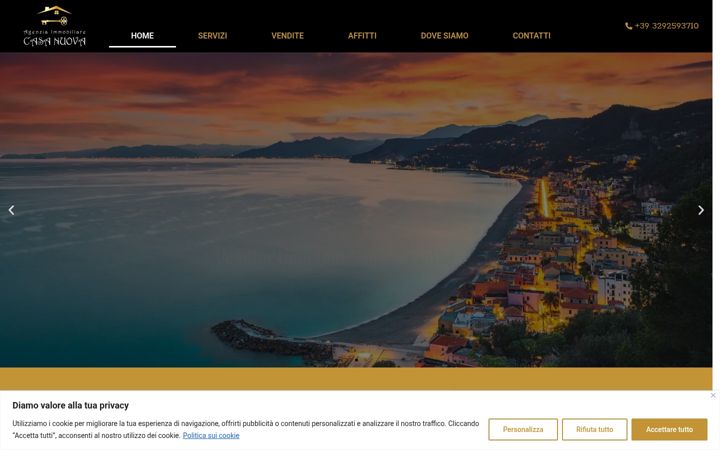 Captura de ecrã de casanuovaimmobiliare.it