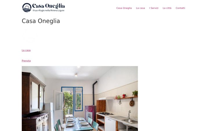 Screenshot of casaoneglia.it