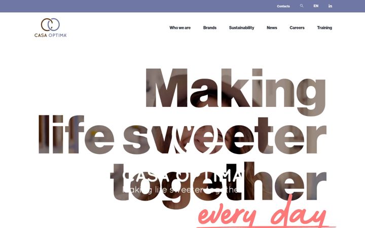 Screenshot of casaoptima.com
