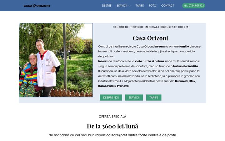 Screenshot of casaorizont.com