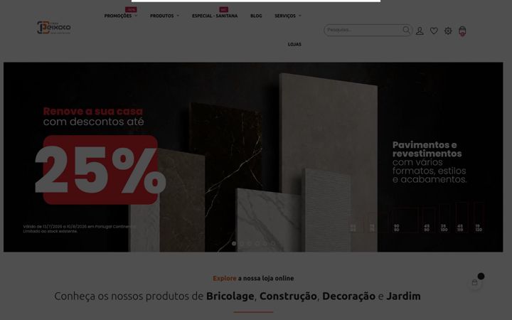 Screenshot von casapeixoto.pt