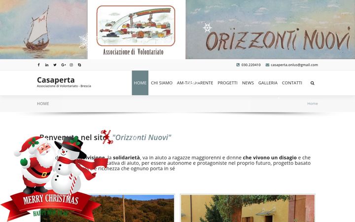 Screenshot of casapertaovd.it