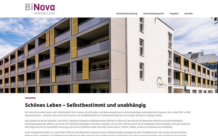Screenshot di casaphilia.de