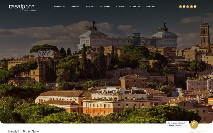 Screenshot of casaplanet.it