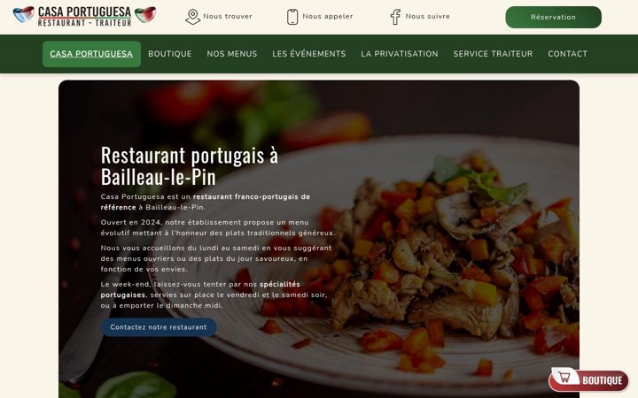 Screenshot of casaportuguesa28.fr