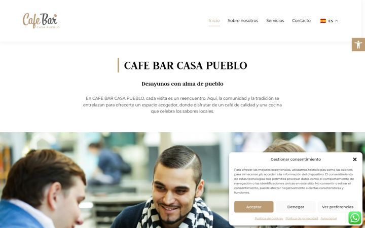 Screenshot of casapueblo.net