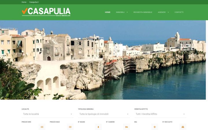 Screenshot of casapulia.it