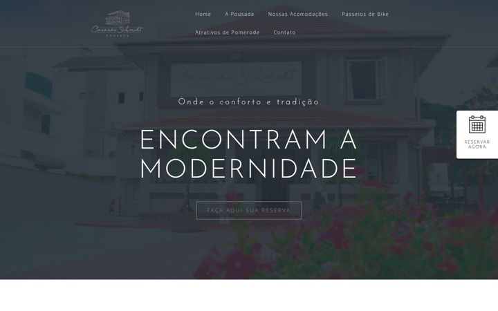 Ekrano kopija casaraoschmidt.com.br