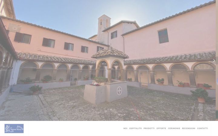 Screenshot of casareginapacis.com