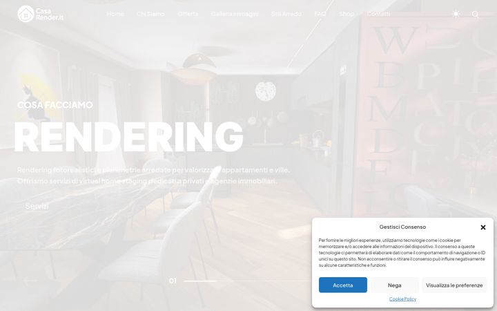 Screenshot of casarender.it