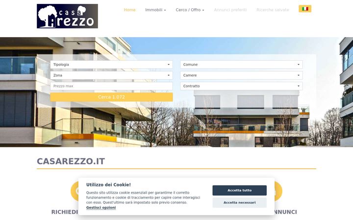 Screenshot of casarezzo.it