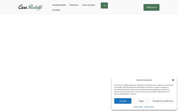 Screenshot of casarodolfi.it