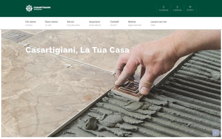 Screenshot von casartigianisardegna.it