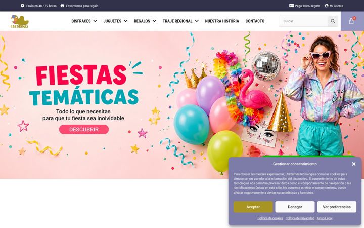 Screenshot of casaruiz.es