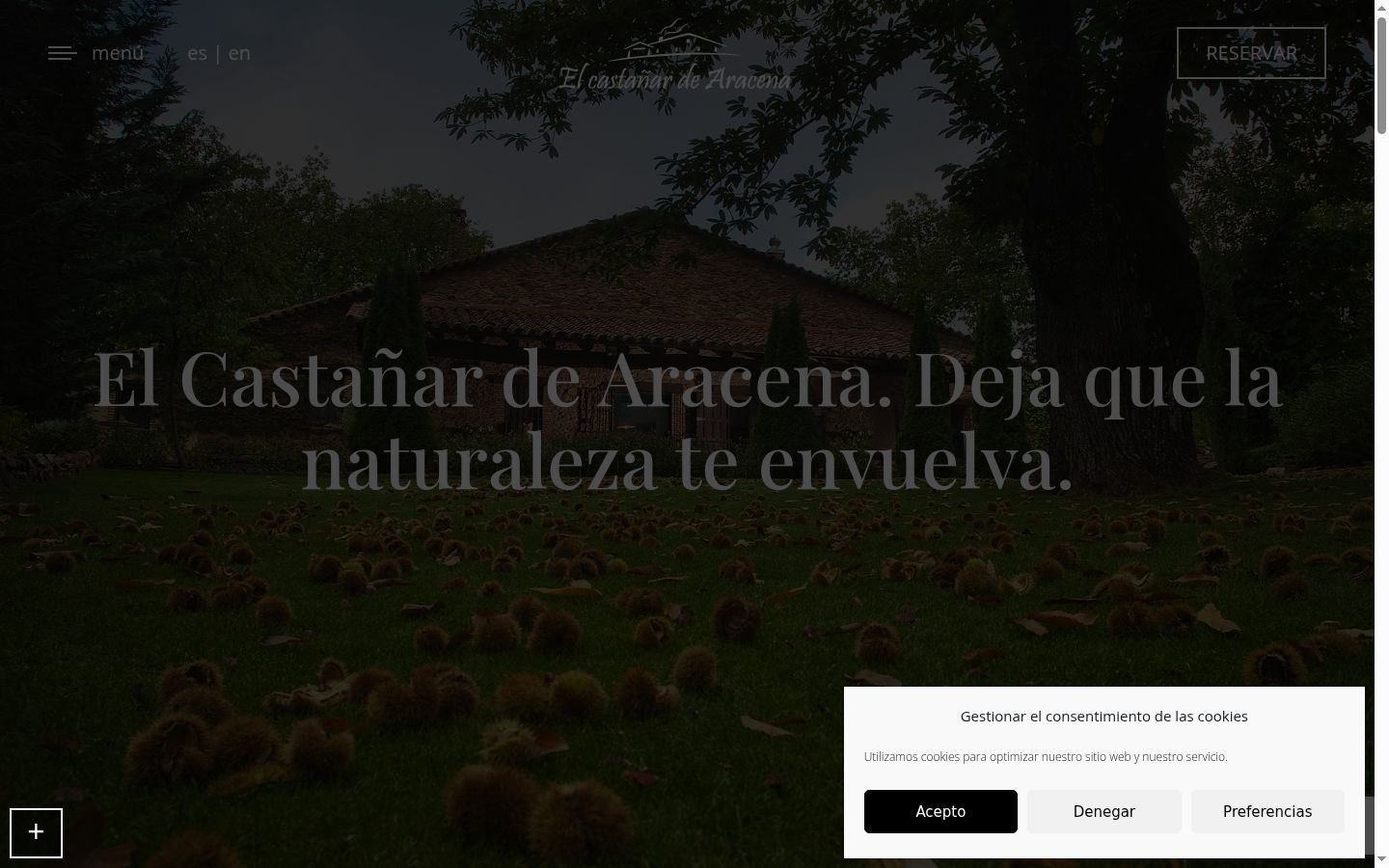 Képernyőkép a bármilyen interakció előtt megjelenő hozzájárulási bannerről