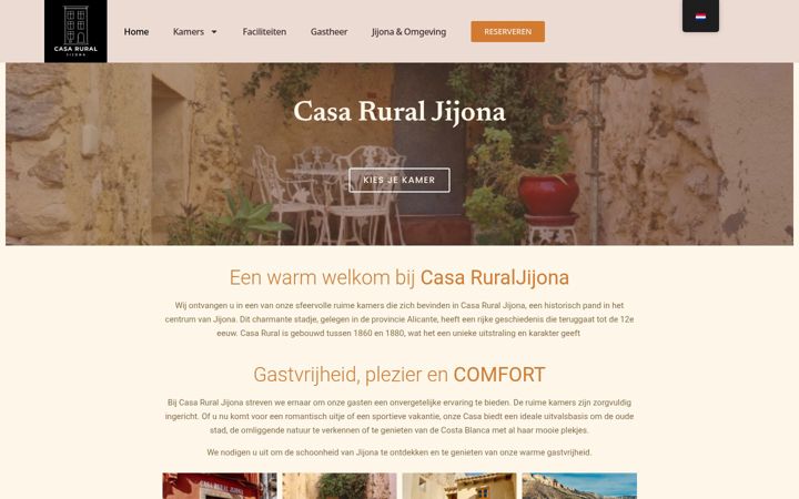 Screenshot of casaruraljijona.com