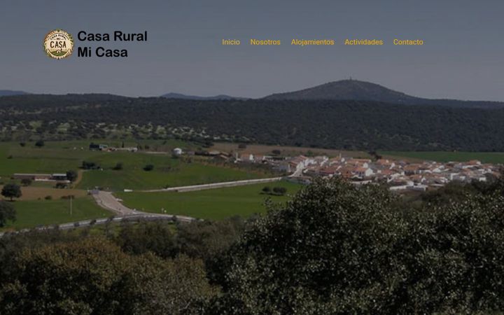 Screenshot of casaruralmicasa.com