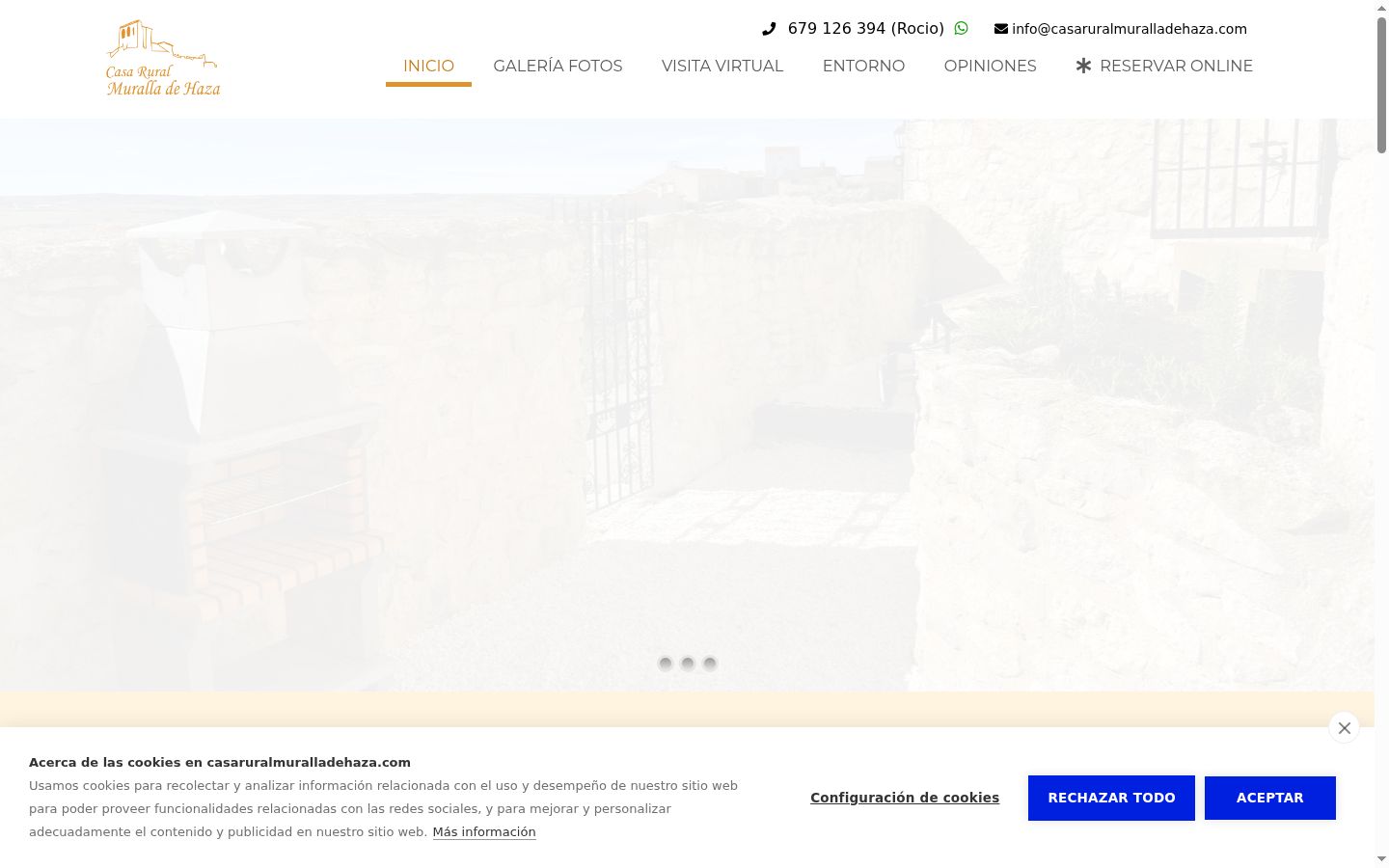 Screenshot tal-banner tal-kunsens muri qabel kwalunkwe interazzjoni