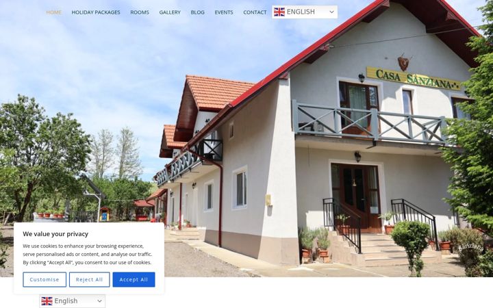 Screenshot of casasanziana.com